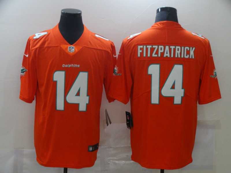 Nike Dolphins 14 Ryan Fitzpatrick Orange Vapor Untouchable Limited Jersey,We sell and wholesale Nike Dolphins 14 Ryan Fitzpatrick Orange Vapor Untouchable Limited Jersey on line form chian!